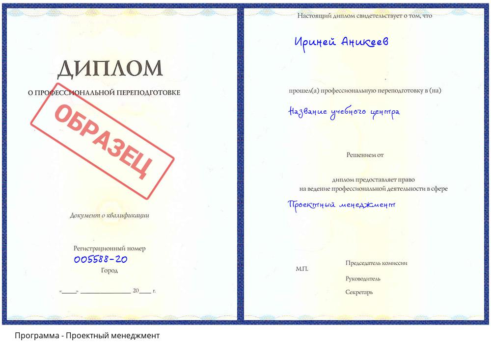 Проектный менеджмент Гуково